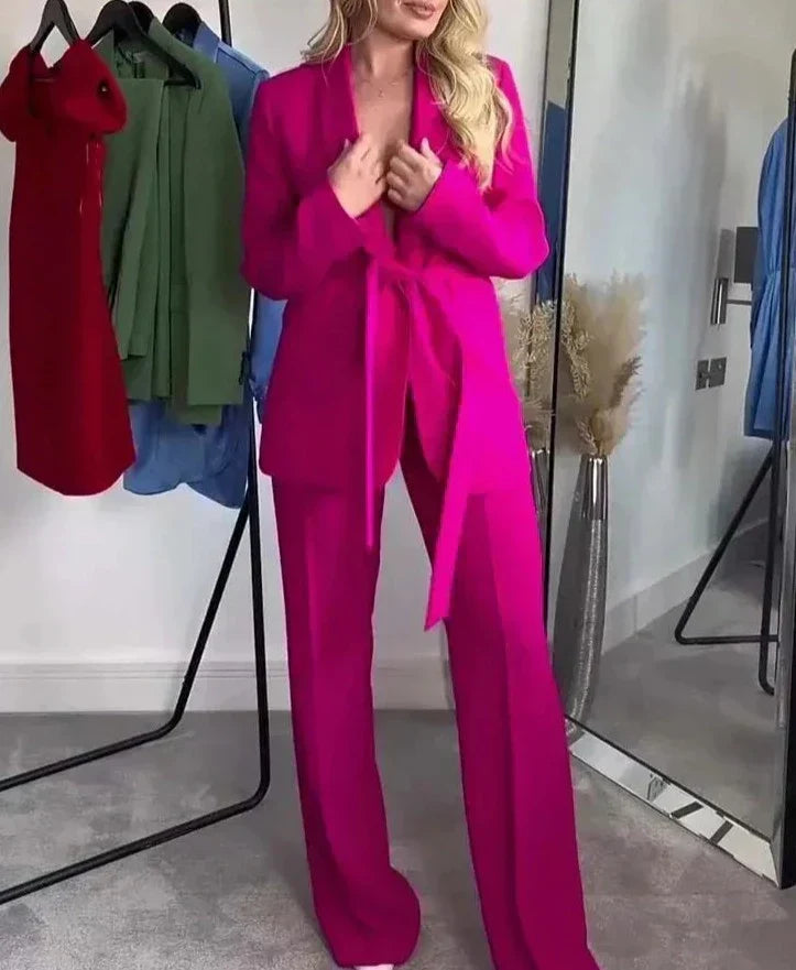 Roberta® | Stylish Blazer Set For Women, Blazer + Trousers