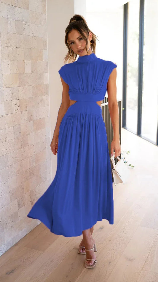 Amalia® | Pleated Maxi Dress For Women