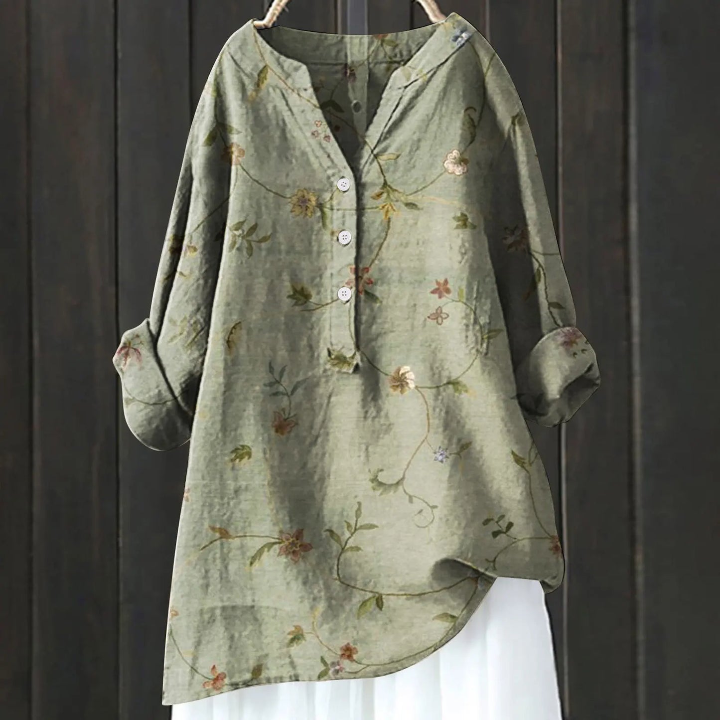 Quinn® | Elegant Floral Blouse