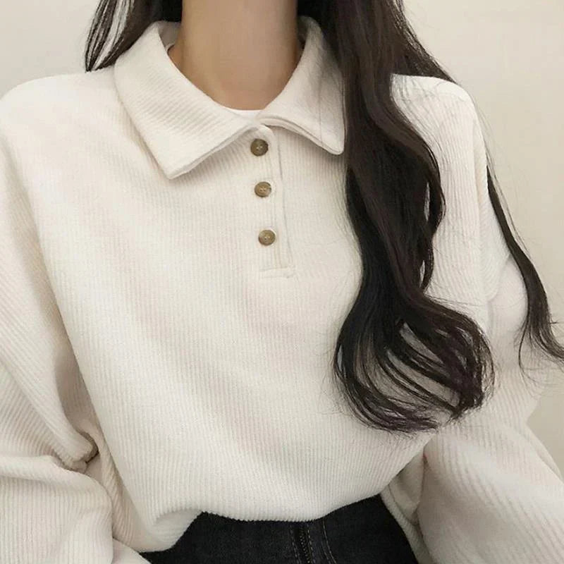 Herminia® | Women's long-sleeved collared top