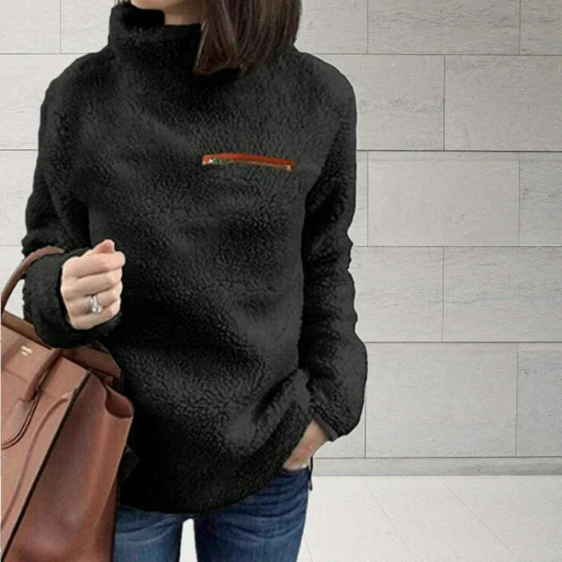 Jesusa® | Long sleeve turtleneck sweater for women