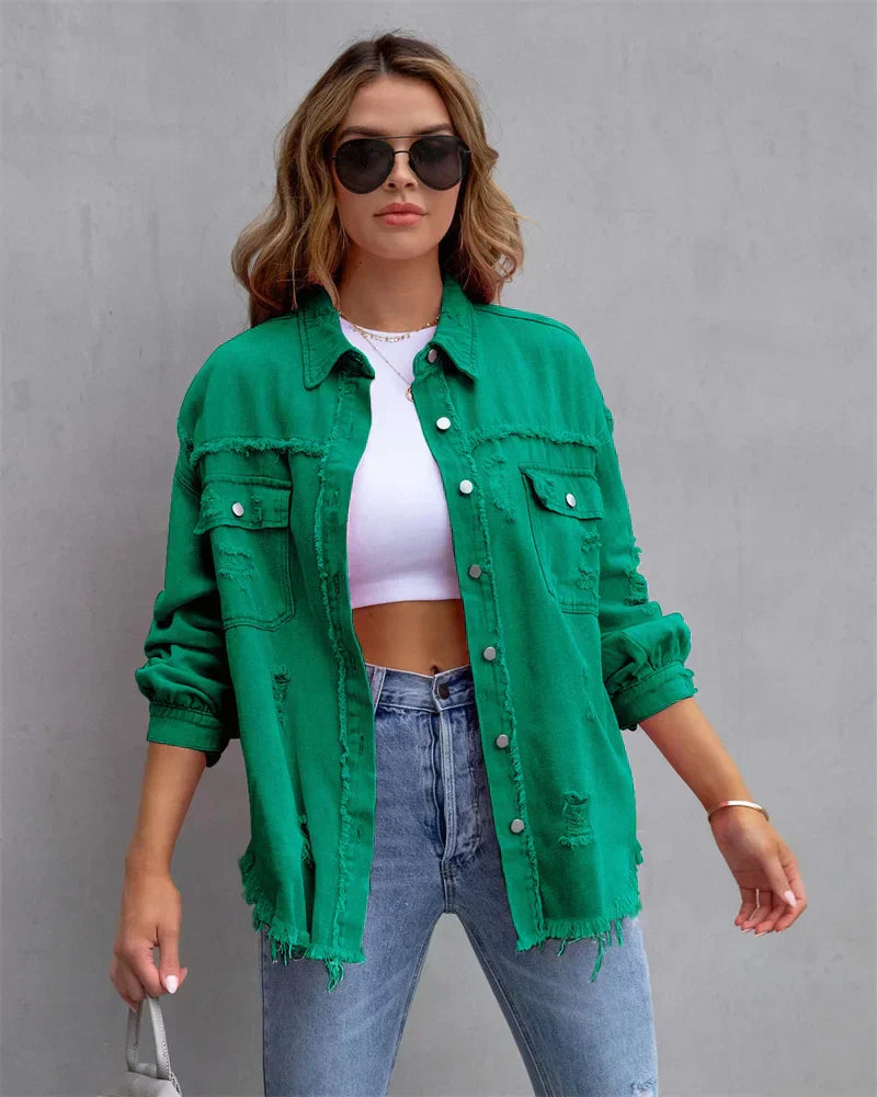 Olga | Fashionable and effortless jumpsuit jacket