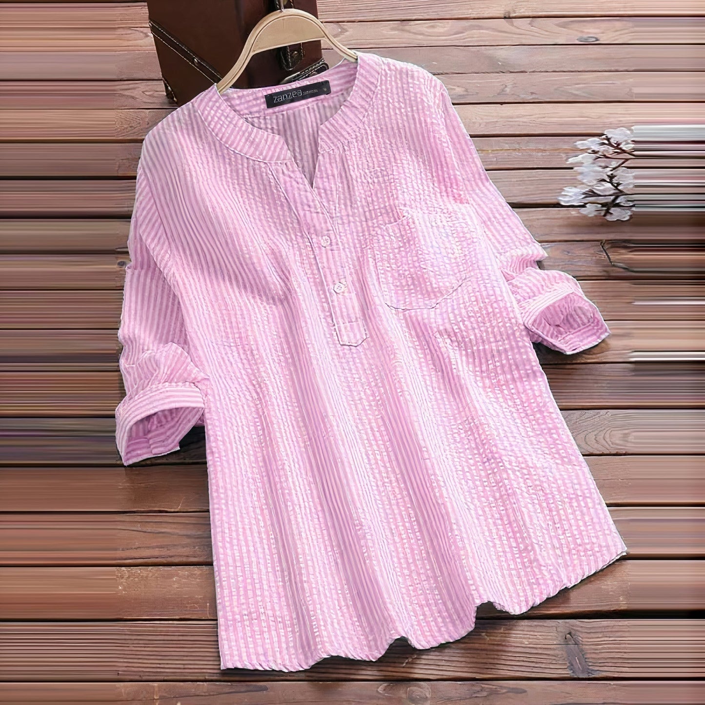 Armanda® | Casual And Elegant Cotton Blouse