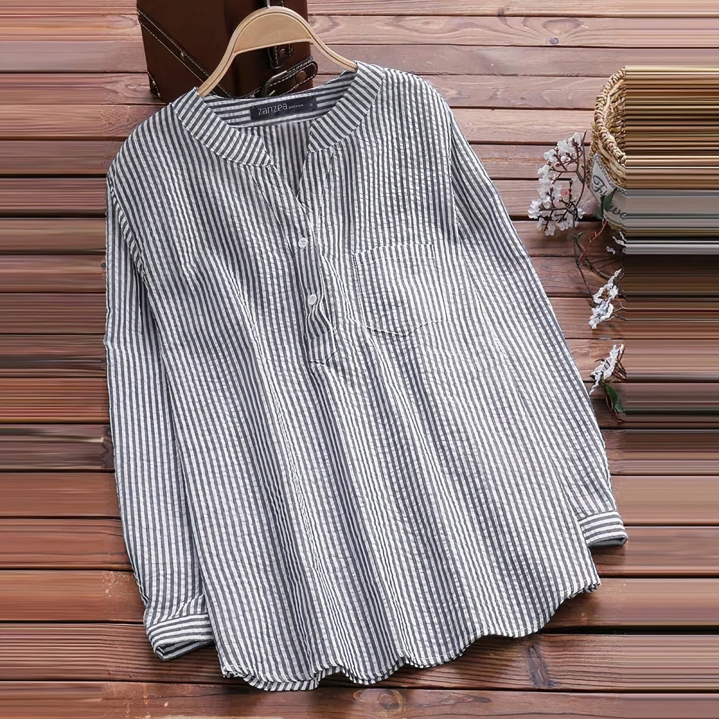 Armanda® | Casual And Elegant Cotton Blouse