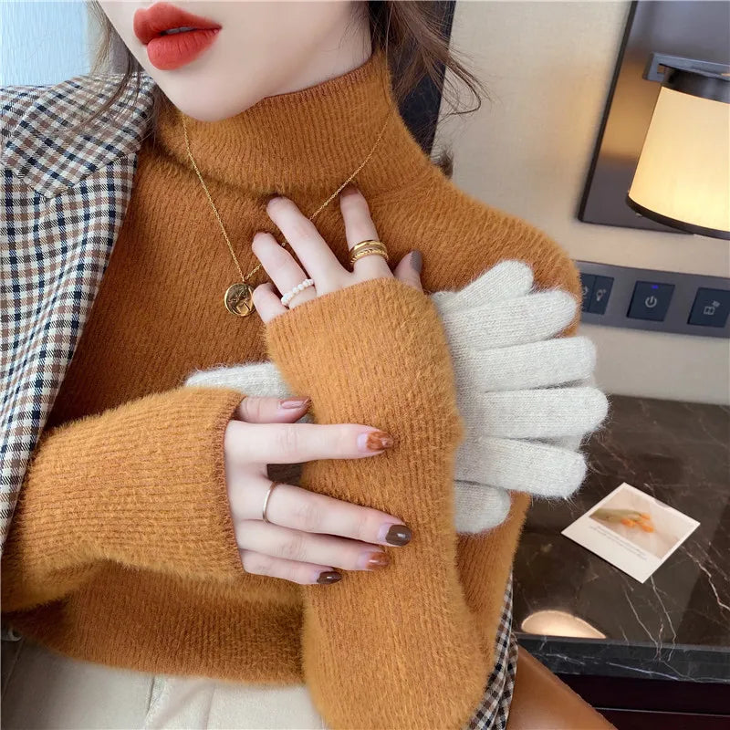 Beatriz | Autumnal turtleneck sweater