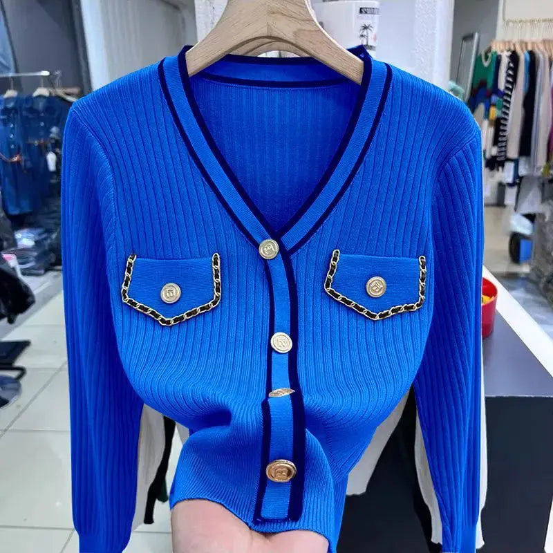 Kendra | Women's long sleeve sweater with pockets