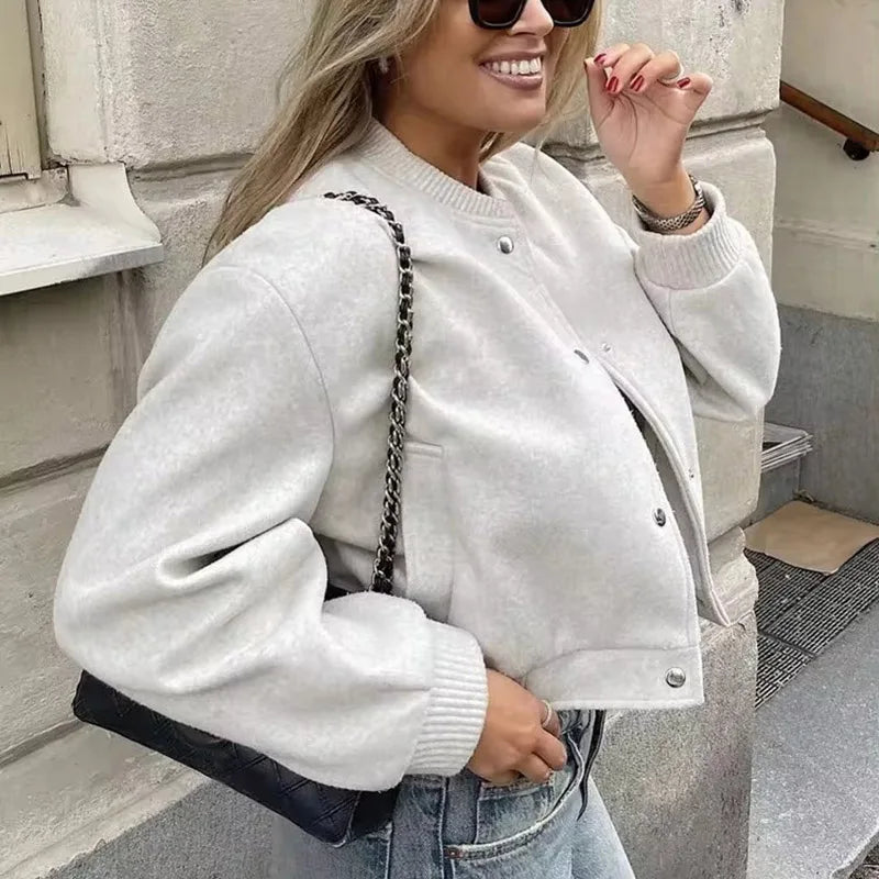 Norma | Modern bomber jacket for women