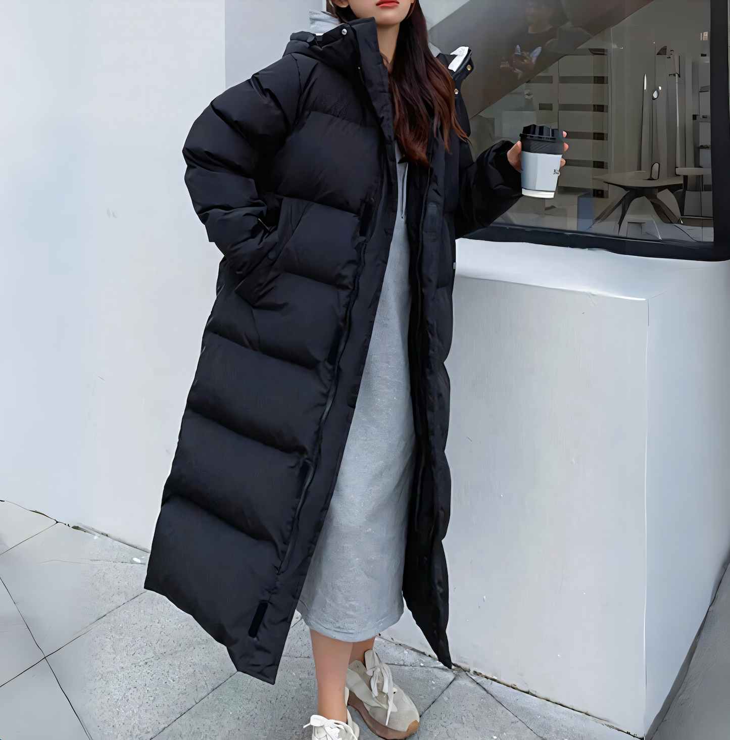 Isabel® | Waterproof and windproof long down jacket