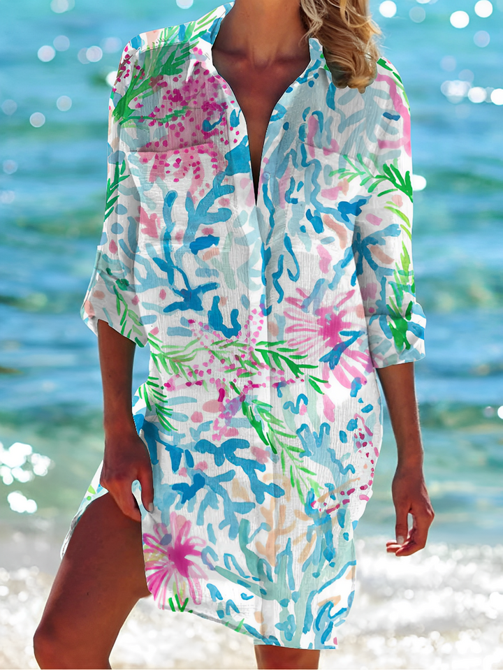 Yesica® | Flexible Button-Down Bluse