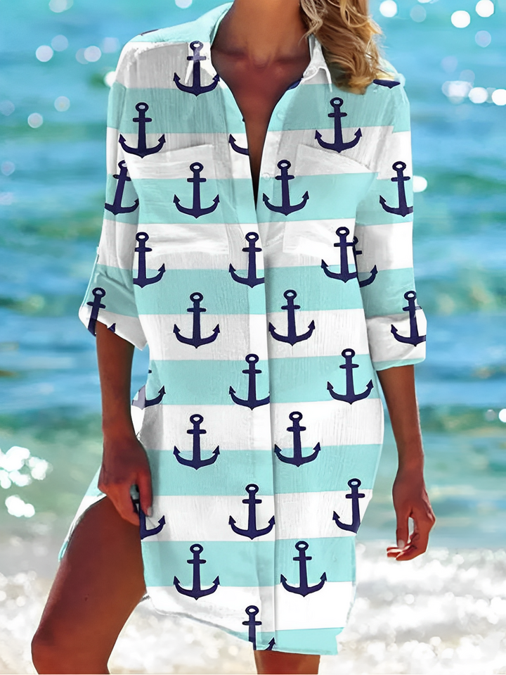 Yesica® | Flexible Button-Down Bluse
