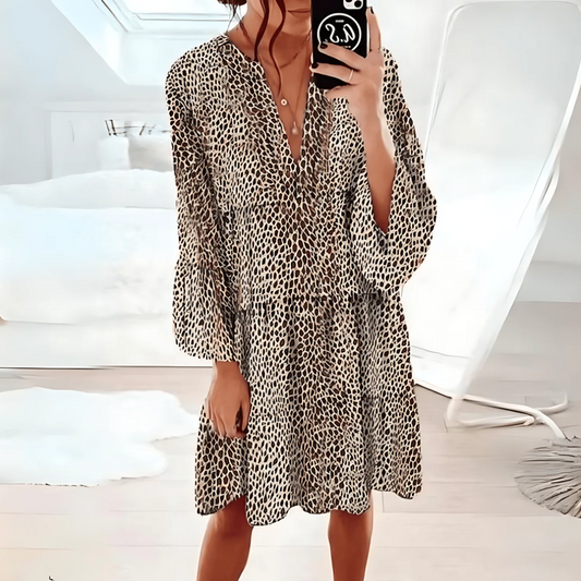 Nina® | Dress Leopard Print