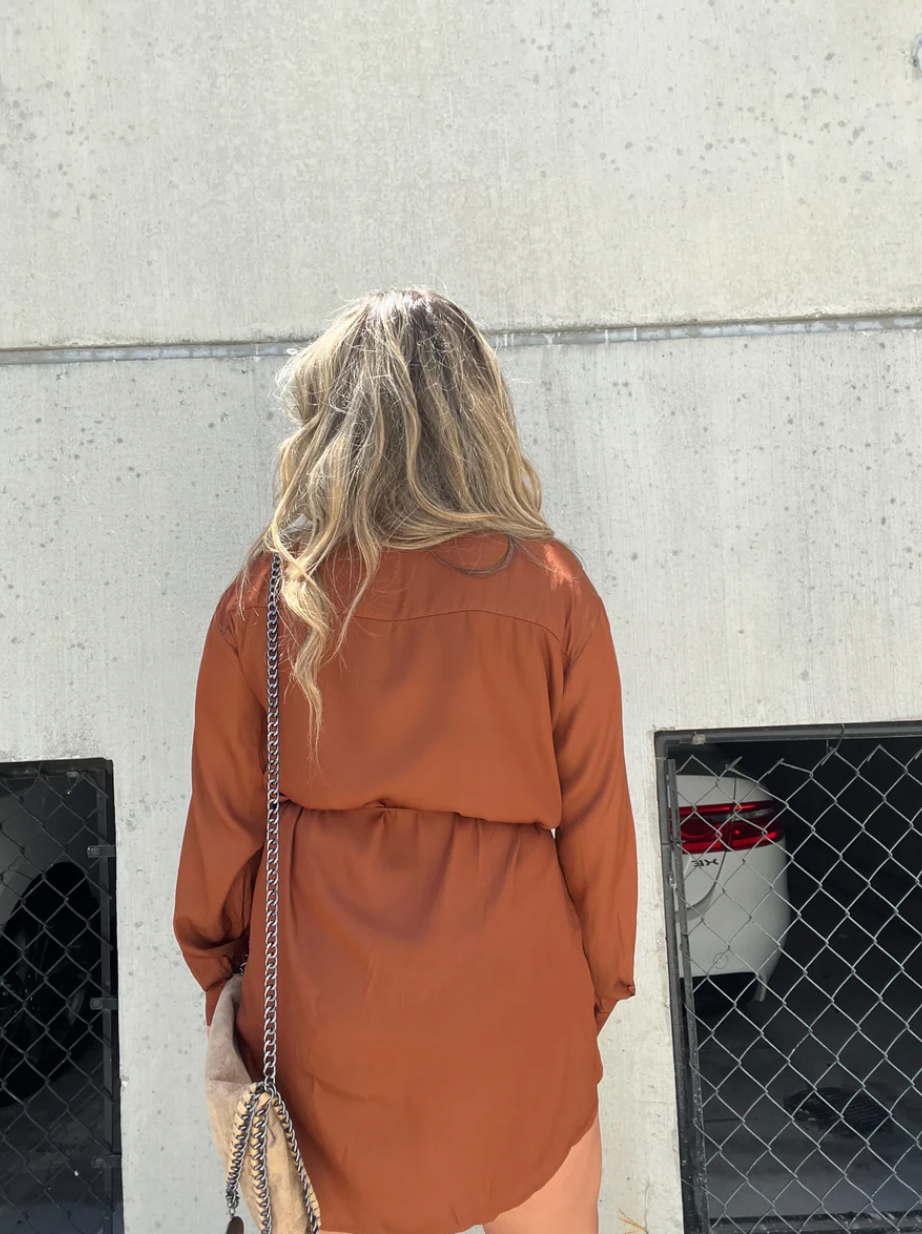 Rubí® | Satin Pajama Dress