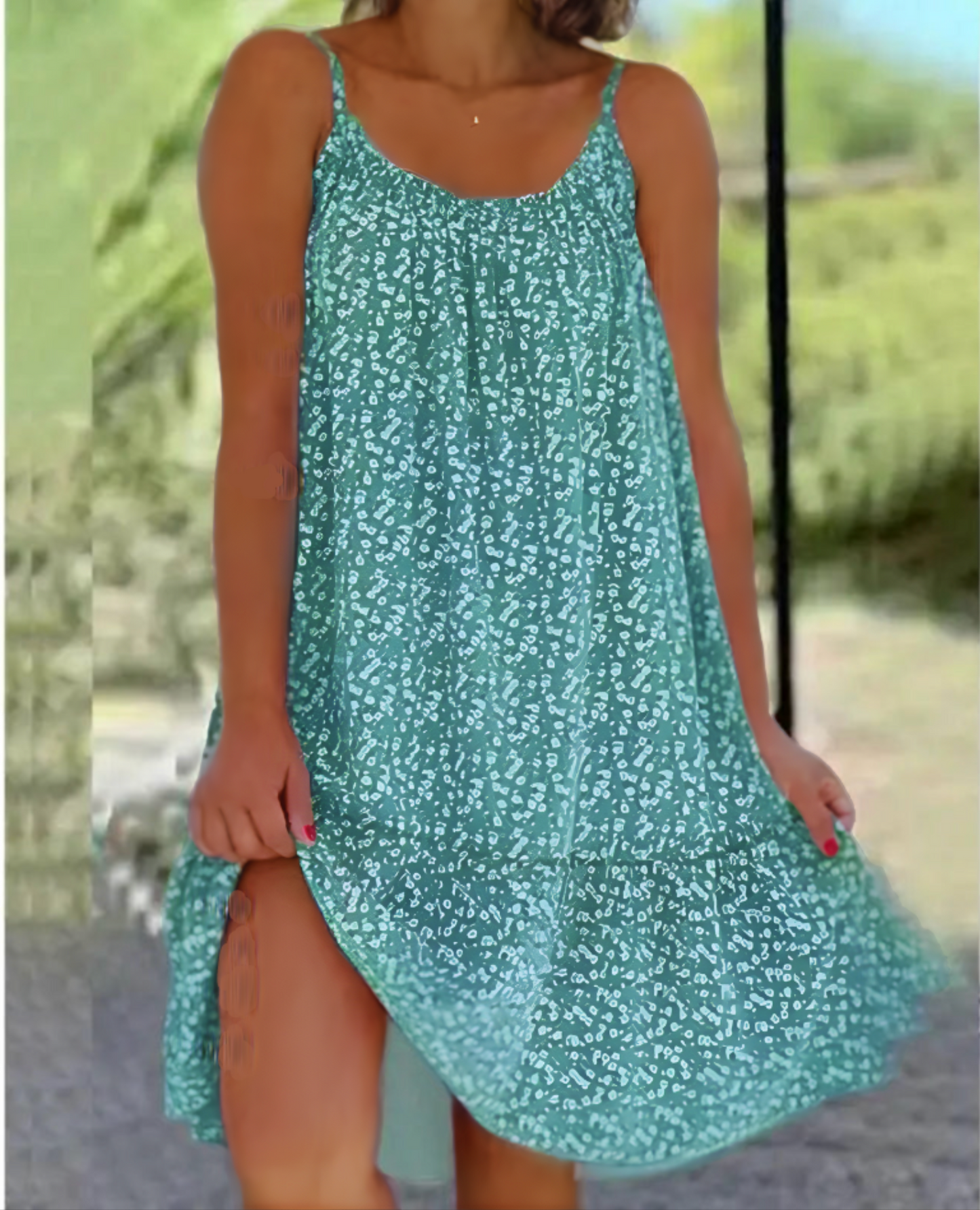 Paola® | Elegant printed dress for women