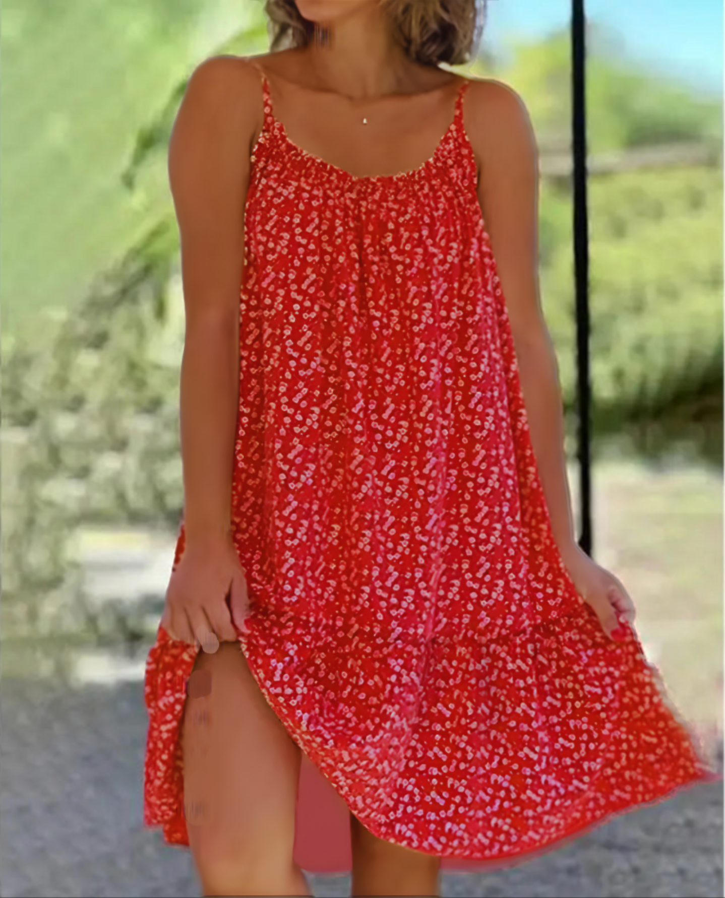 Paola® | Elegant printed dress for women