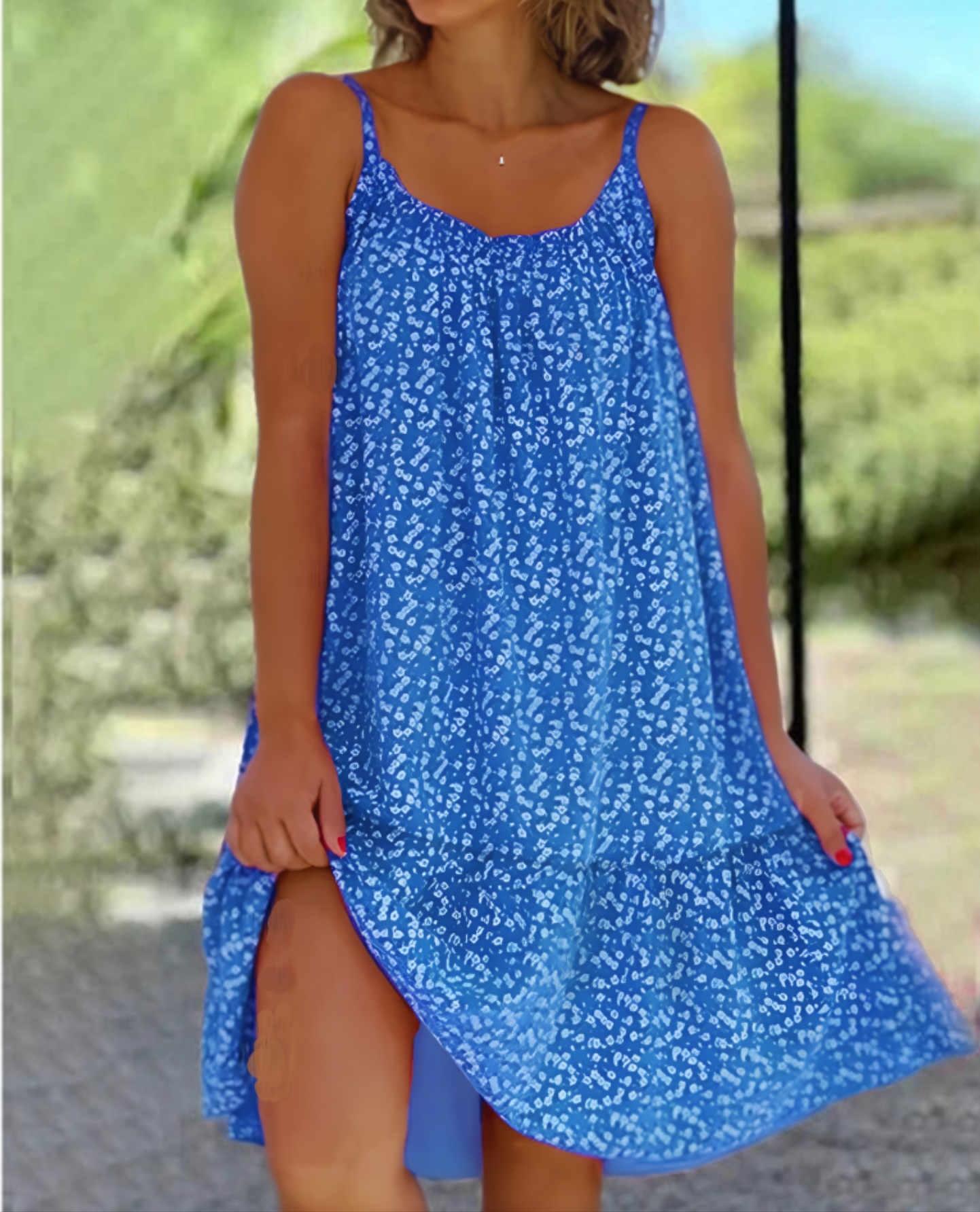 Paola® | Elegant printed dress for women