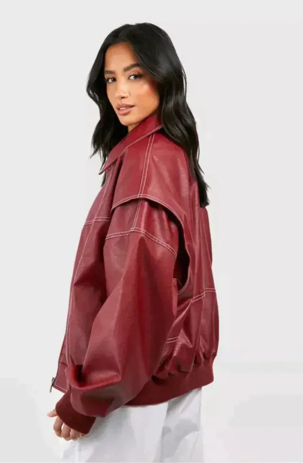 Josefina® | oversized leather jacket