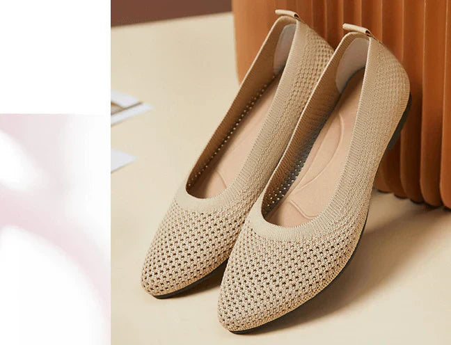 Gertrudis® | Grey Orthopedic Ballerinas