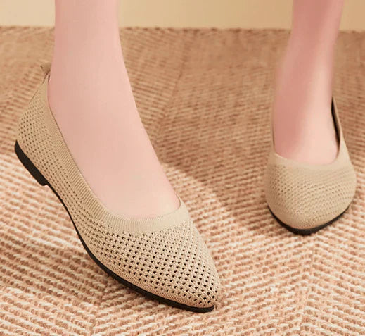 Gertrudis® | Grey Orthopedic Ballerinas