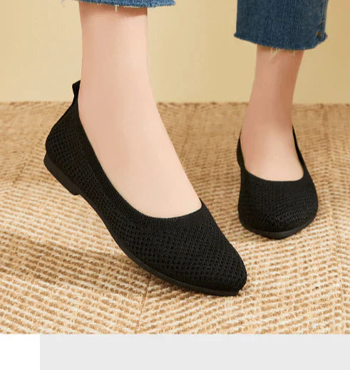 Gertrudis® | Grey Orthopedic Ballerinas