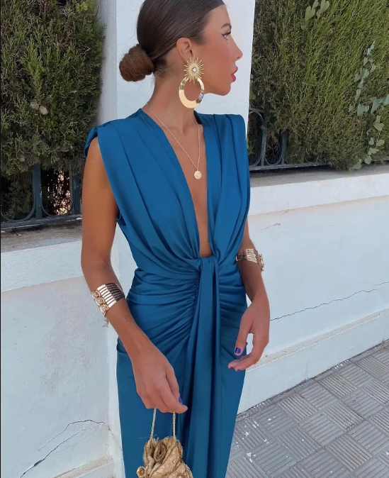 Nadia® | Elegant Silk Party Dress