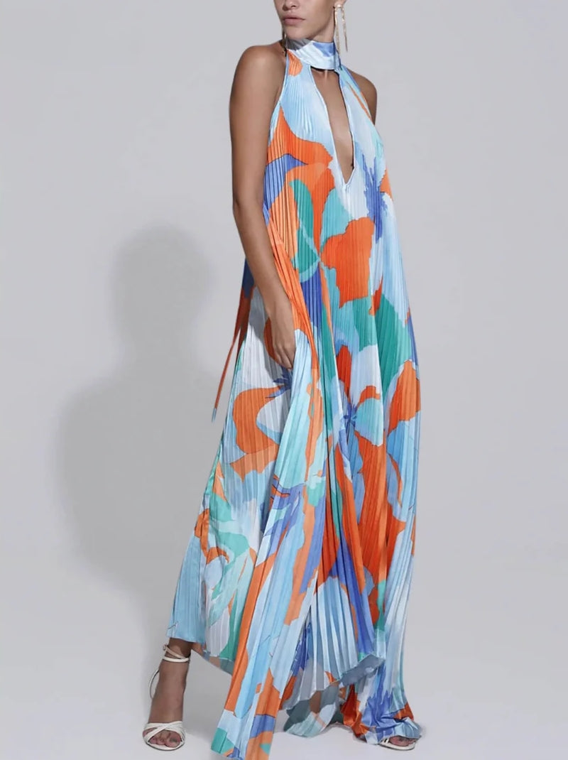 Margherita® | Maxi Dress With Halter Neck