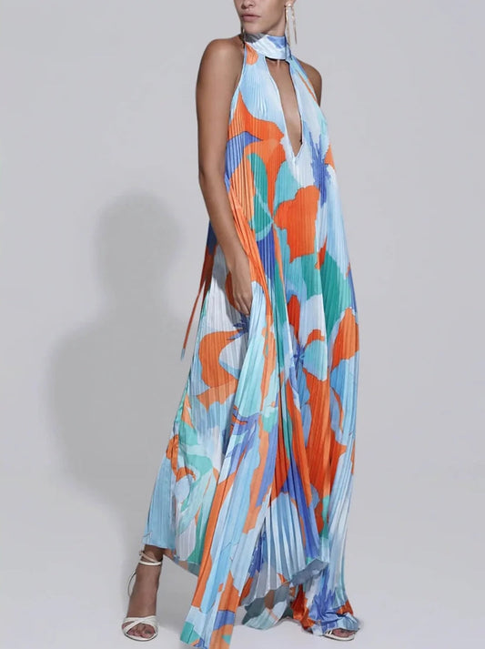 Margherita® | Maxi Dress With Halter Neck