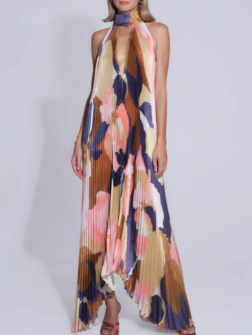 Margherita® | Maxi Dress With Halter Neck