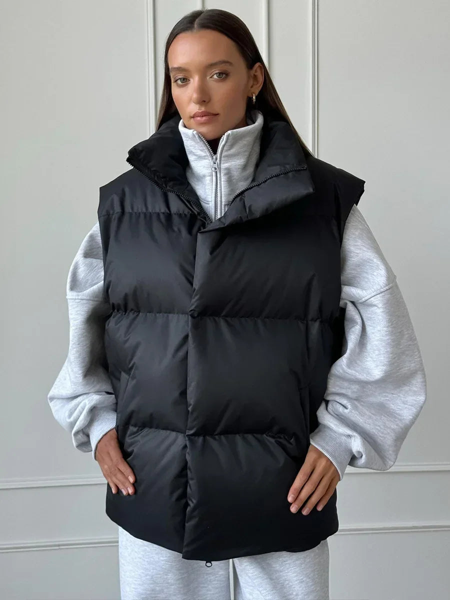Sandra | Thick winter vest for women