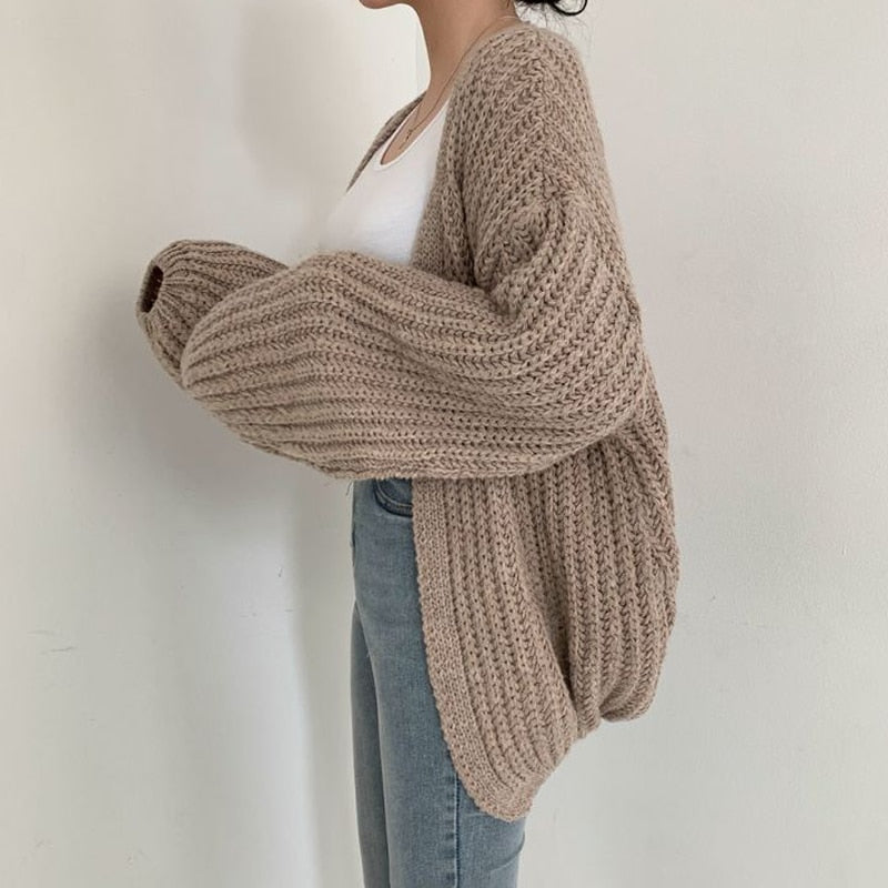 Jemma | Women's Oversized Open Front Cardigan