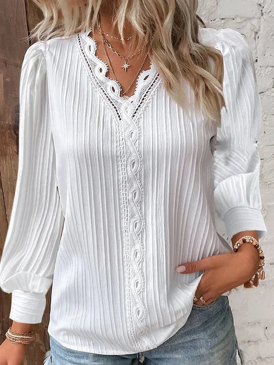 María José® | Elegante Texturbluse