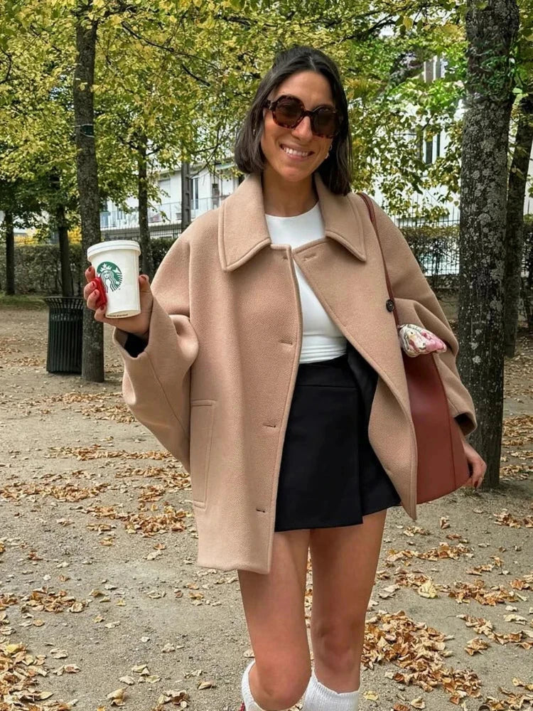 Verónica | Mixed jacket with a vintage look