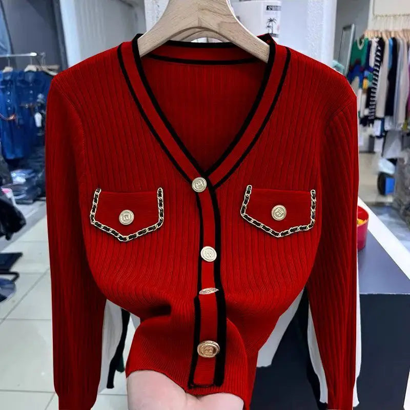 Kendra | Women's long sleeve sweater with pockets