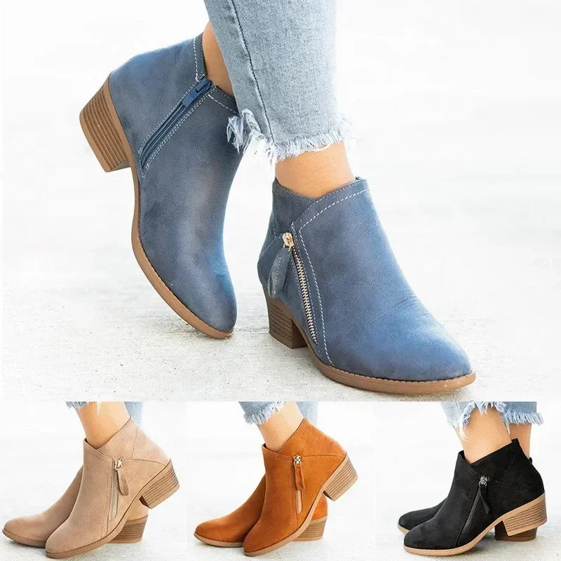 Lorena | Comfortable and durable orthopedic ankle boots