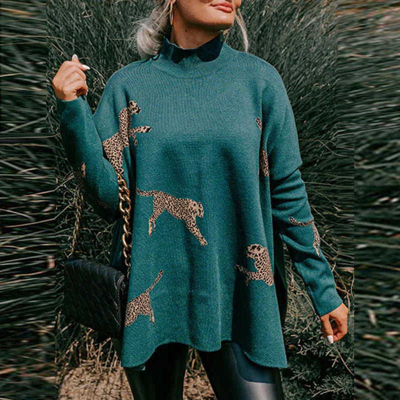 Jacinta | Leopard print sweater