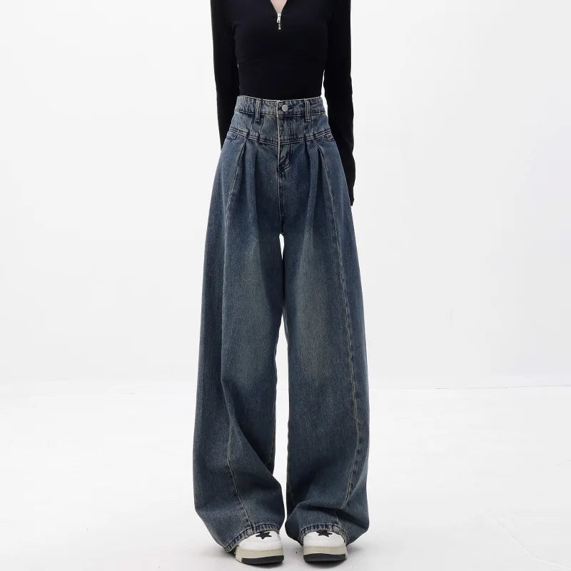 Salome® | High-waisted wide-leg jeans for women