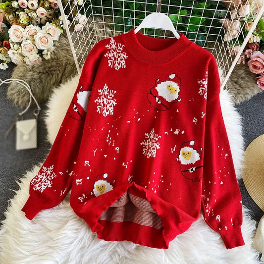 Alba | Long sleeve Christmas sweater