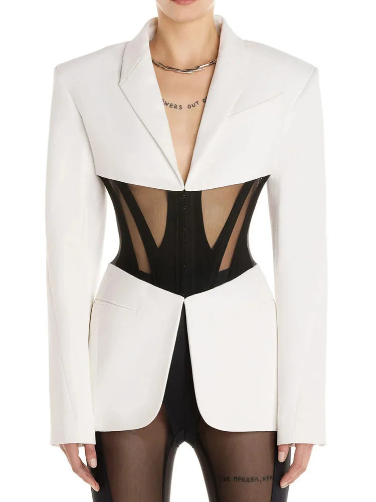 Jacinta | Women's fashion blazer with a dropped collar