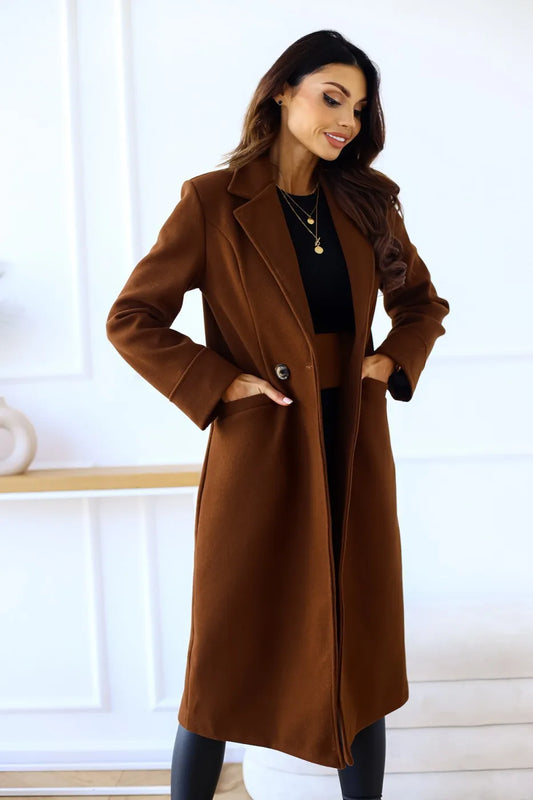 Vilma | Fashionable long coat for elegant women