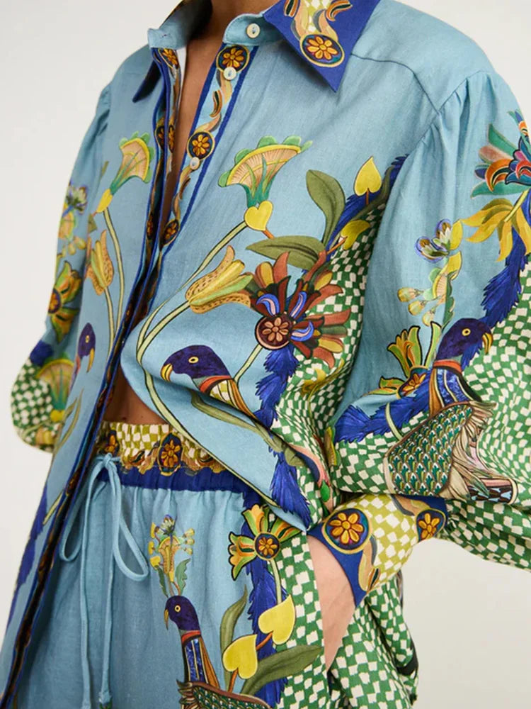 Trinidad® | Peacock Print Set