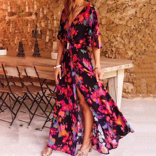 Charlotte | Bohemian Summer Long Maxi Dress