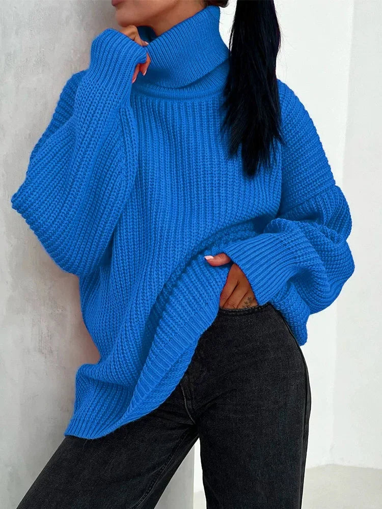 Thalia | Warm knitted sweater for women for autumn and winter