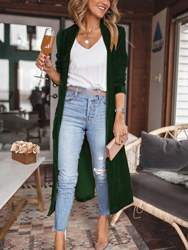 Victoria® | Uplifting My Way Velvet Kimono Jacket