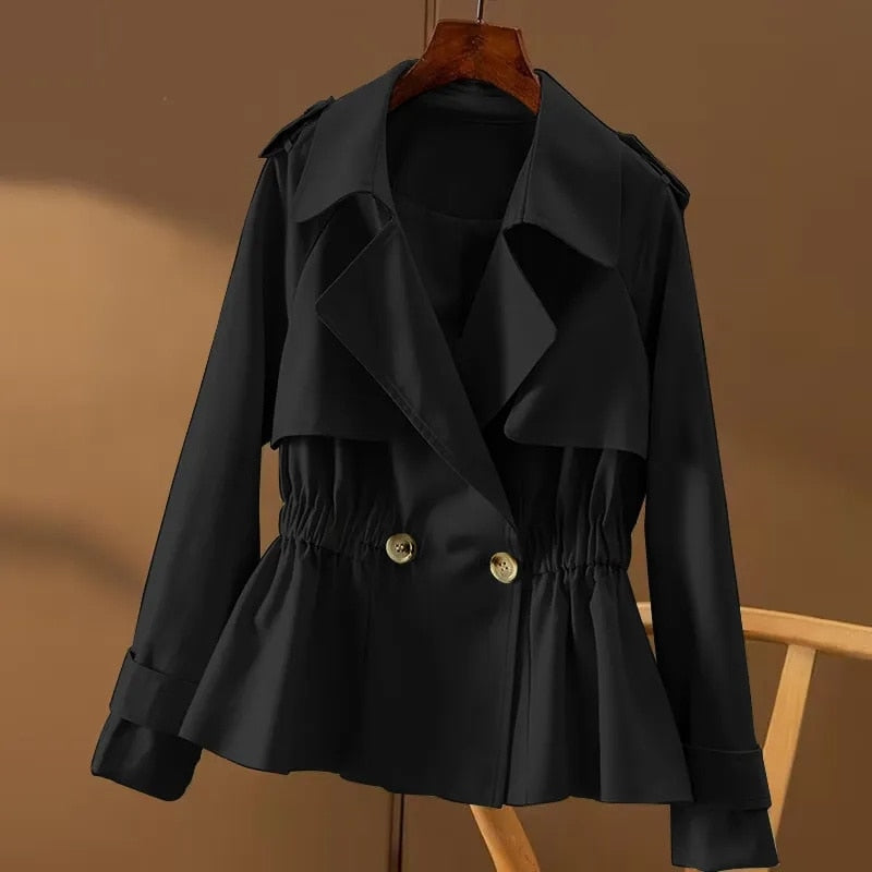 Olivia | Black trench coat