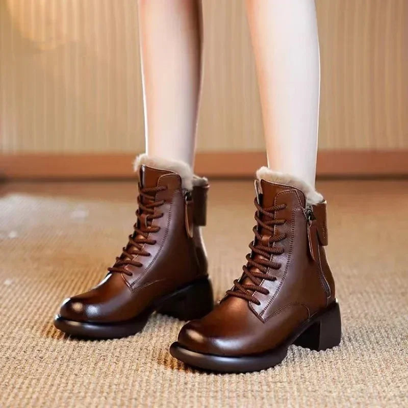 Vittoria | Luxurious women's boots with side zip