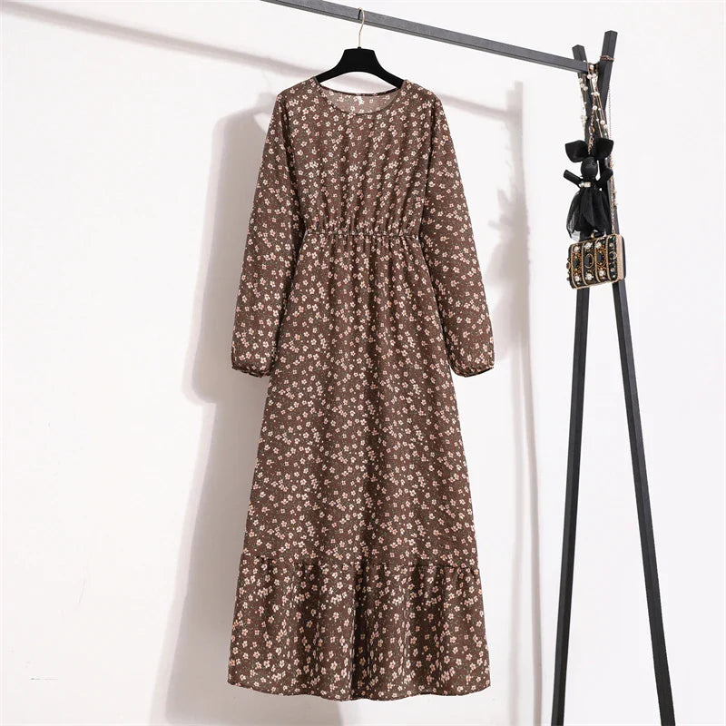 Erin® | Elegant Floral Long Dress For Summer