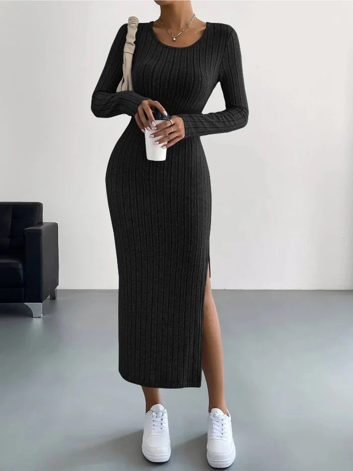 Mercedes® | Women's long-sleeved knitted dress