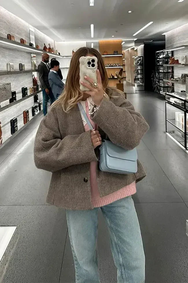 Ximena | Oversized, elegant coat