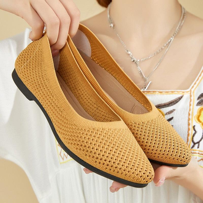 Gertrudis® | Grey Orthopedic Ballerinas