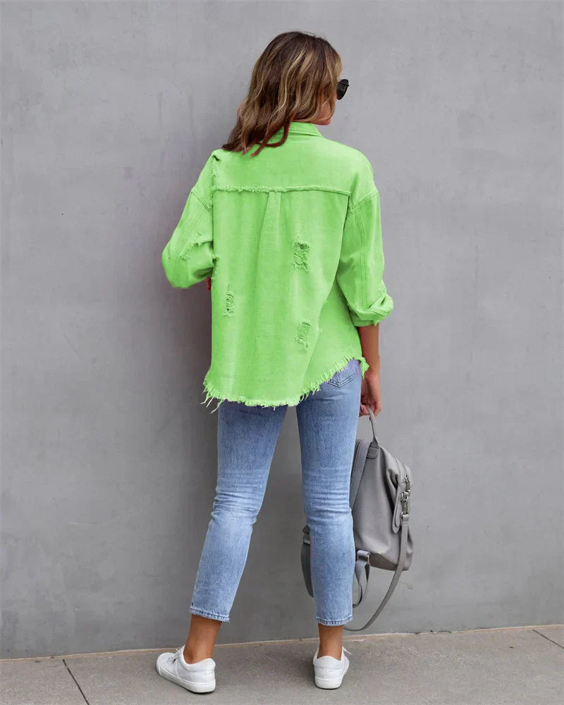 Olga | Fashionable and effortless jumpsuit jacket