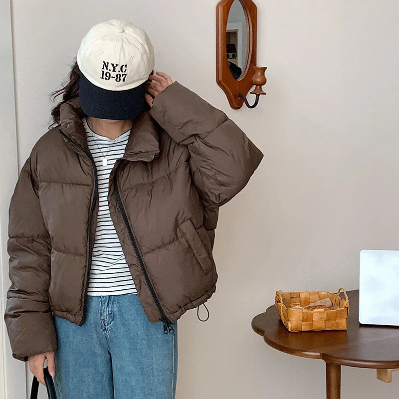 Jesica | Short streetwear style parka